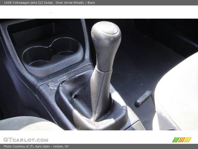Silver Arrow Metallic / Black 1998 Volkswagen Jetta GLS Sedan