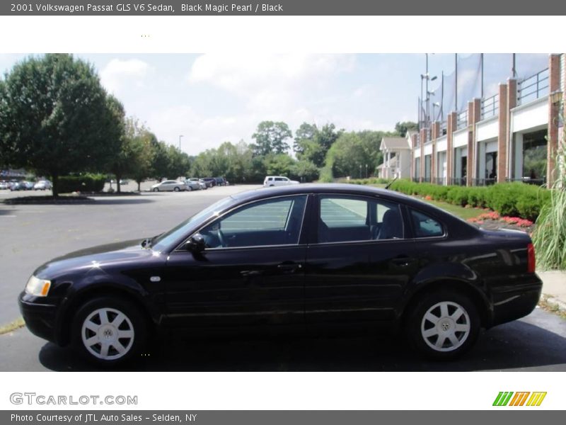 Black Magic Pearl / Black 2001 Volkswagen Passat GLS V6 Sedan