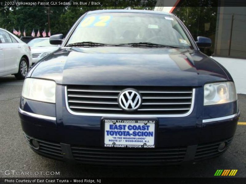 Ink Blue / Black 2002 Volkswagen Passat GLX Sedan
