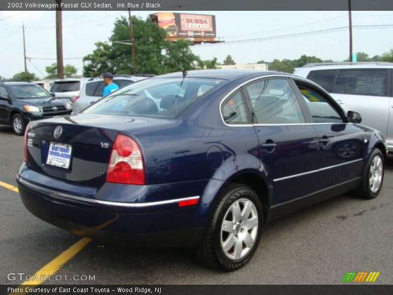 Ink Blue / Black 2002 Volkswagen Passat GLX Sedan