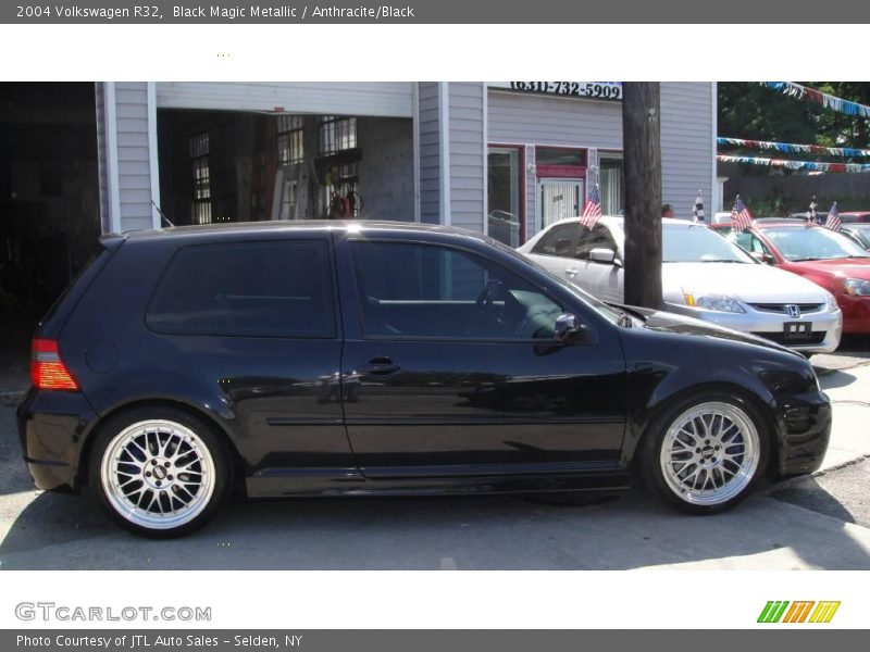 Black Magic Metallic / Anthracite/Black 2004 Volkswagen R32
