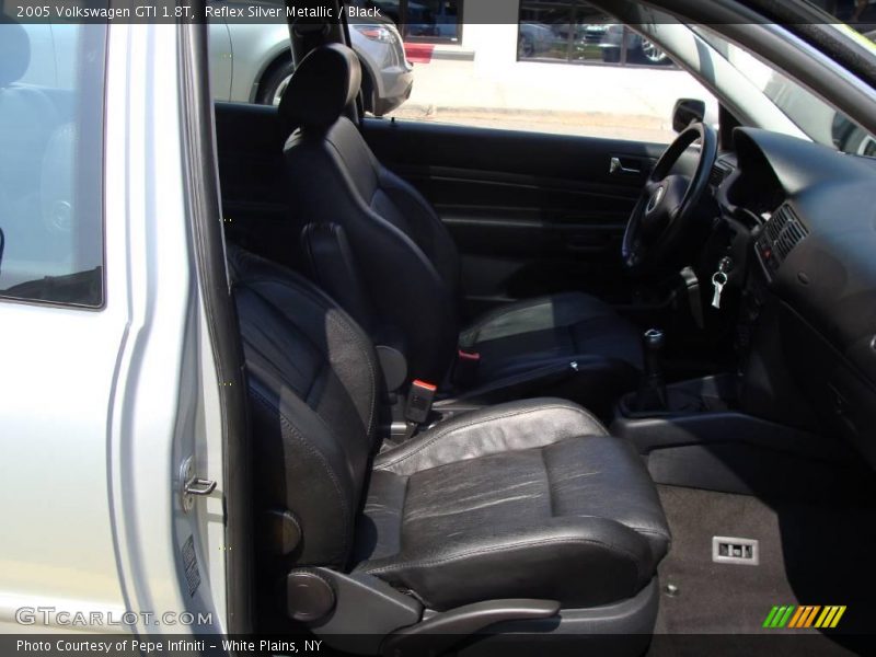 Reflex Silver Metallic / Black 2005 Volkswagen GTI 1.8T