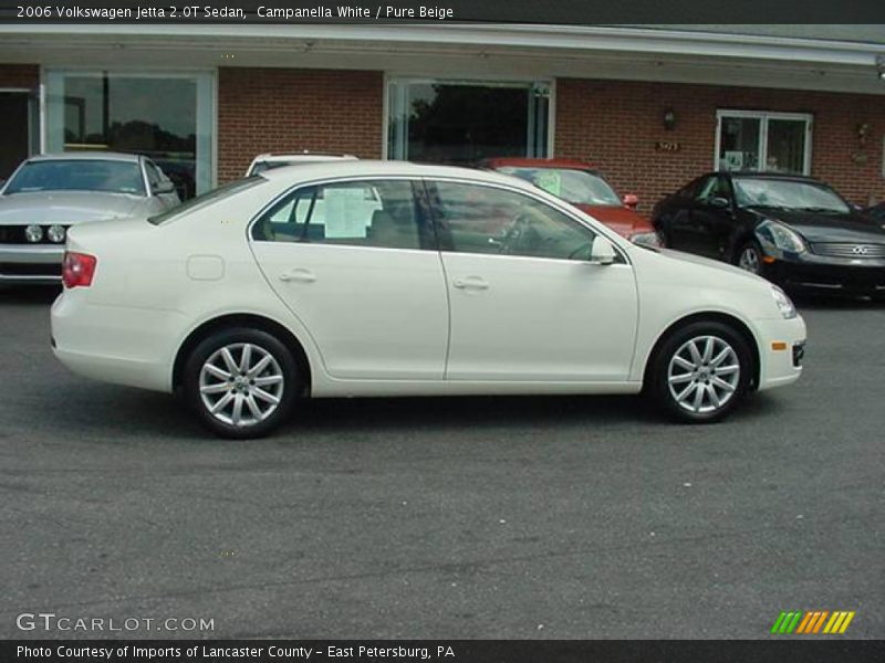 Campanella White / Pure Beige 2006 Volkswagen Jetta 2.0T Sedan