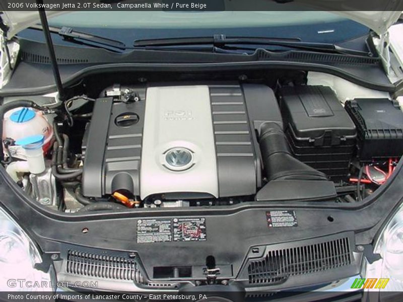 Campanella White / Pure Beige 2006 Volkswagen Jetta 2.0T Sedan