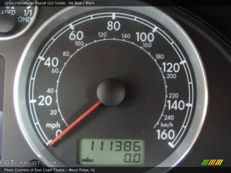 Ink Blue / Black 2002 Volkswagen Passat GLX Sedan