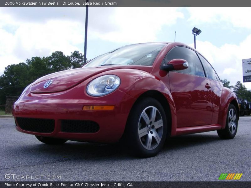 Salsa Red / Cream 2006 Volkswagen New Beetle TDI Coupe