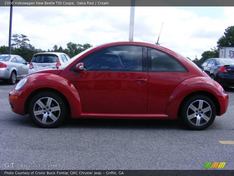 Salsa Red / Cream 2006 Volkswagen New Beetle TDI Coupe
