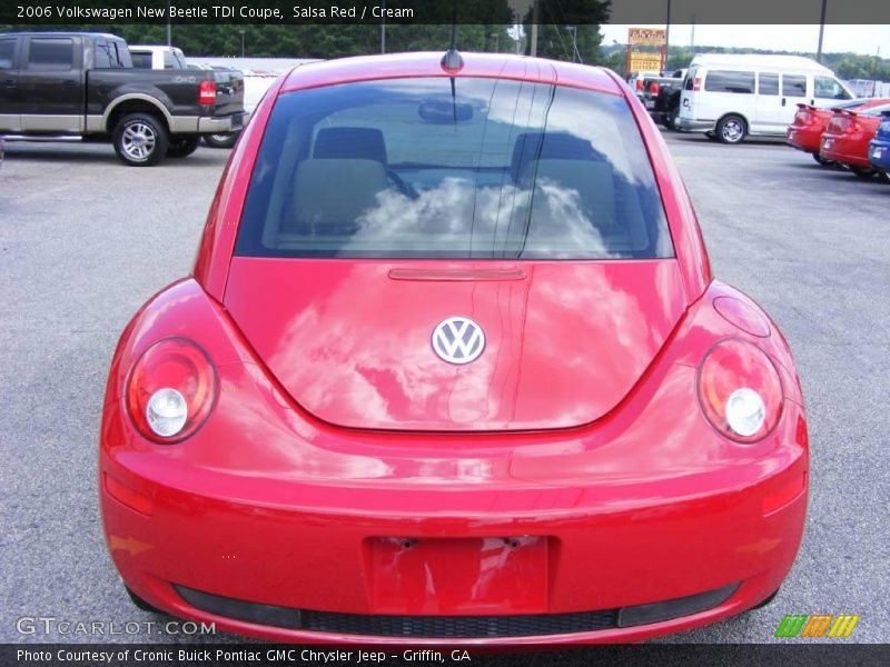 Salsa Red / Cream 2006 Volkswagen New Beetle TDI Coupe