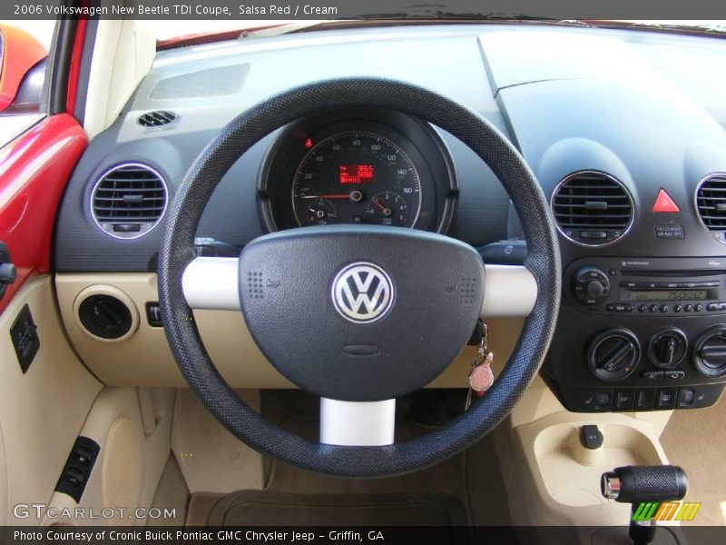 Salsa Red / Cream 2006 Volkswagen New Beetle TDI Coupe