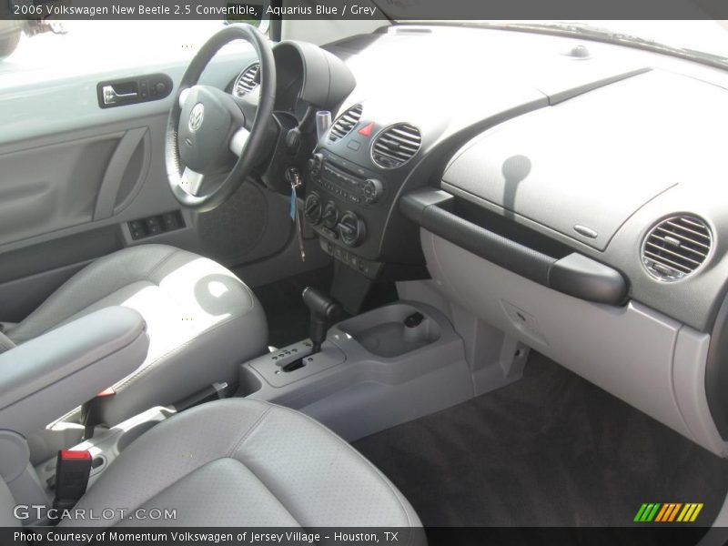 Aquarius Blue / Grey 2006 Volkswagen New Beetle 2.5 Convertible