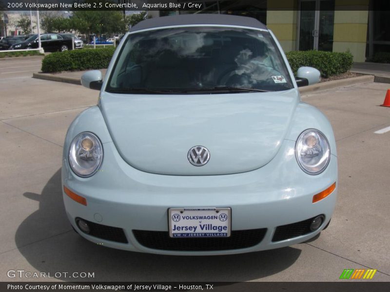 Aquarius Blue / Grey 2006 Volkswagen New Beetle 2.5 Convertible