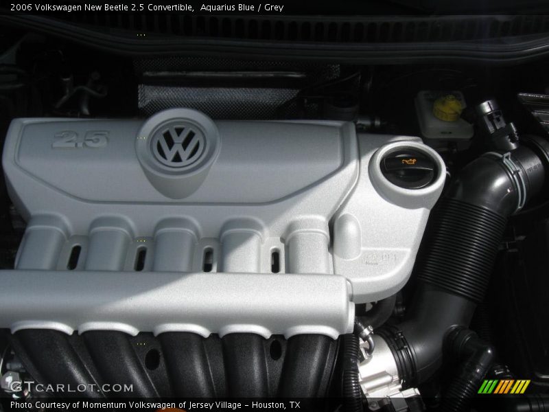 Aquarius Blue / Grey 2006 Volkswagen New Beetle 2.5 Convertible