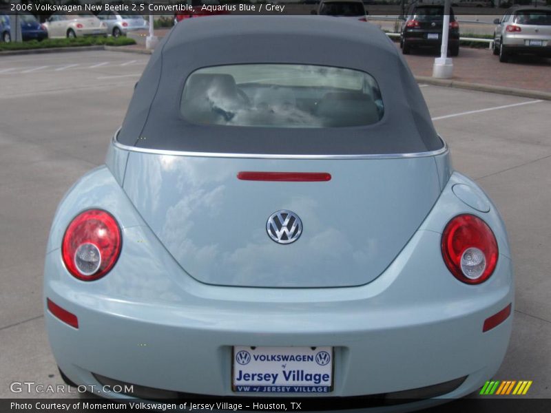 Aquarius Blue / Grey 2006 Volkswagen New Beetle 2.5 Convertible