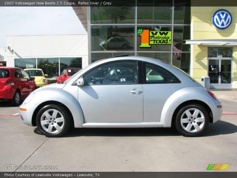 Reflex Silver / Grey 2007 Volkswagen New Beetle 2.5 Coupe