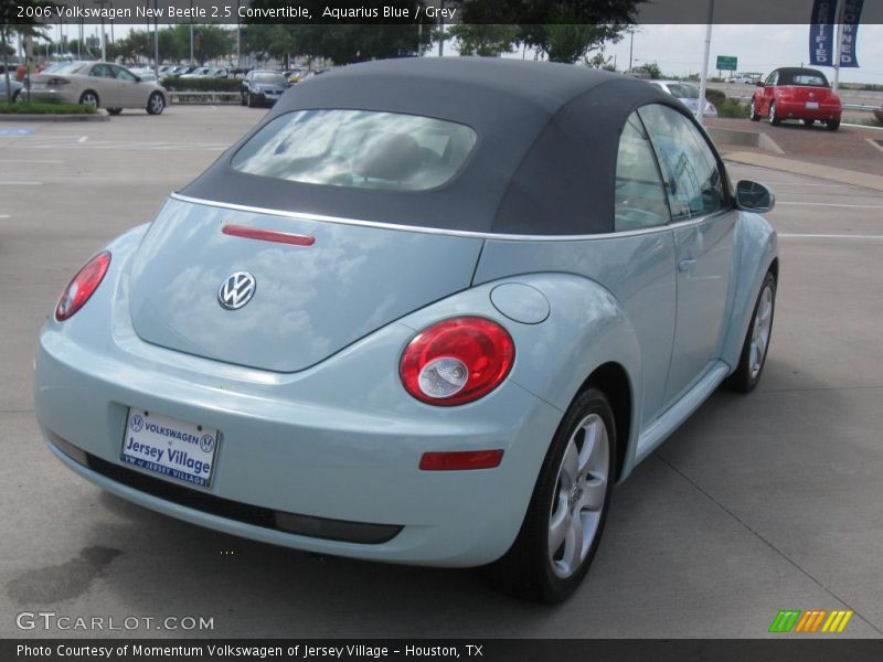 Aquarius Blue / Grey 2006 Volkswagen New Beetle 2.5 Convertible