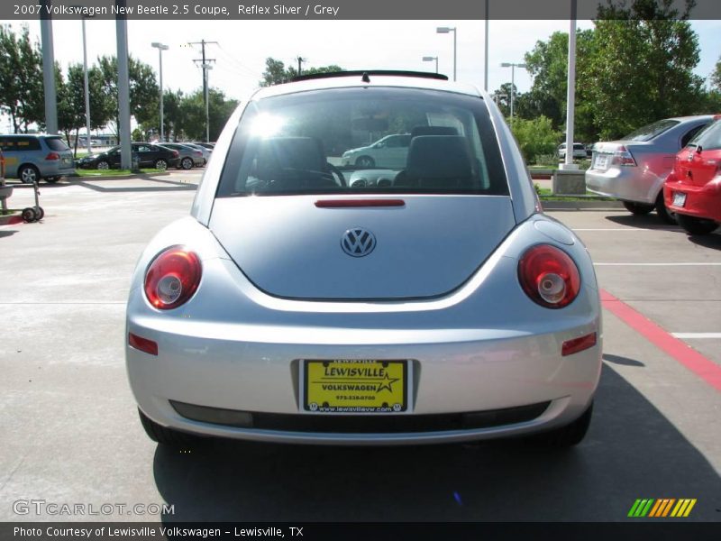 Reflex Silver / Grey 2007 Volkswagen New Beetle 2.5 Coupe