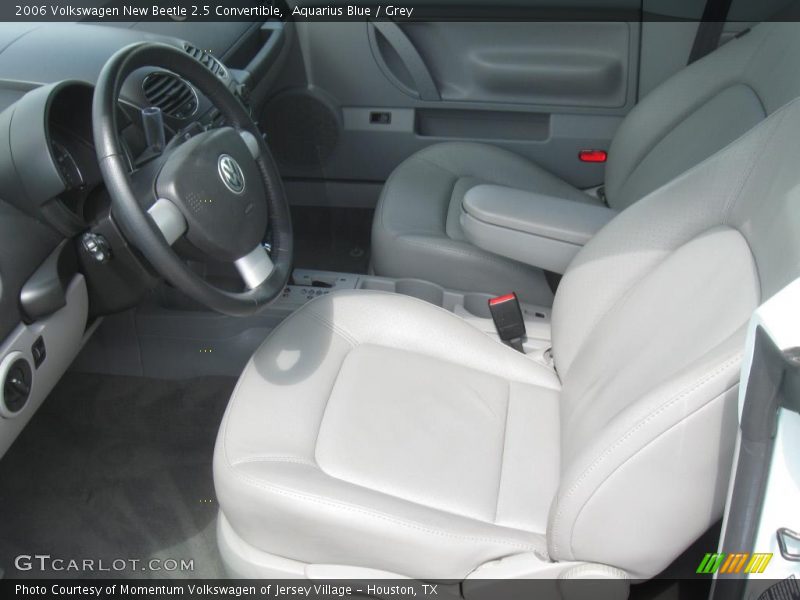 Aquarius Blue / Grey 2006 Volkswagen New Beetle 2.5 Convertible