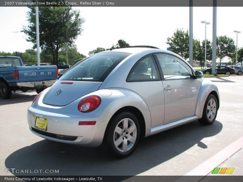 Reflex Silver / Grey 2007 Volkswagen New Beetle 2.5 Coupe