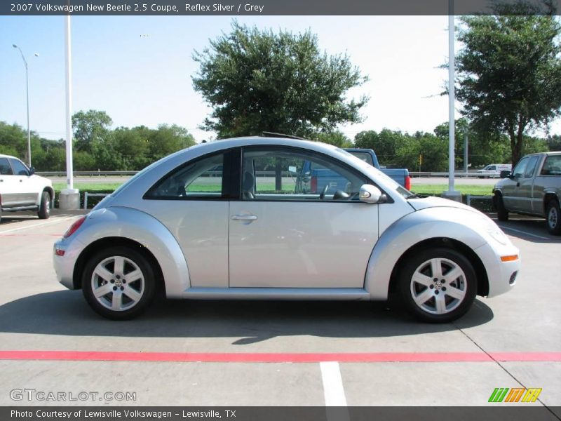 Reflex Silver / Grey 2007 Volkswagen New Beetle 2.5 Coupe