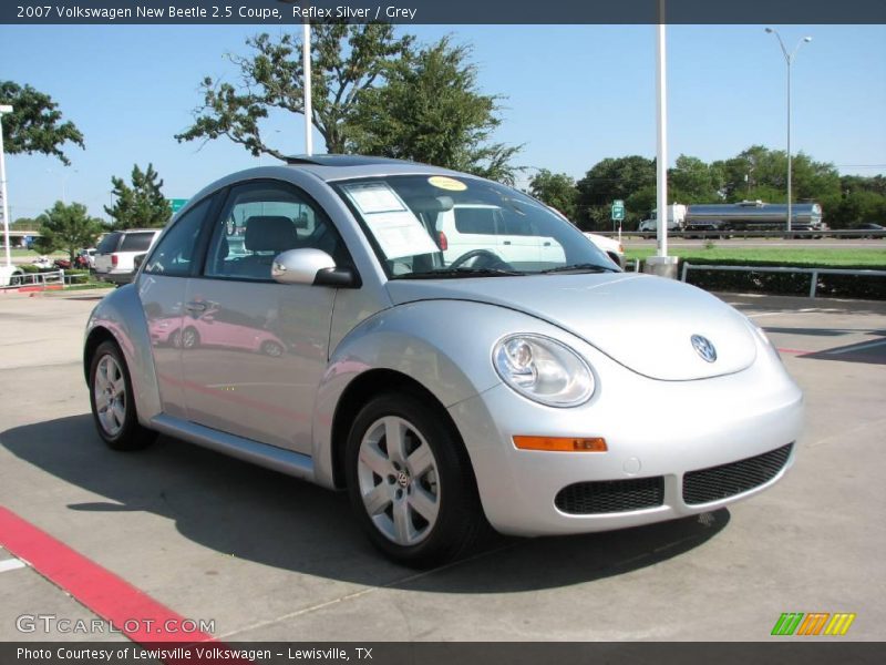 Reflex Silver / Grey 2007 Volkswagen New Beetle 2.5 Coupe