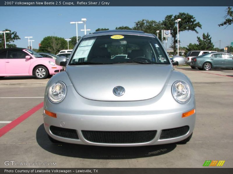 Reflex Silver / Grey 2007 Volkswagen New Beetle 2.5 Coupe