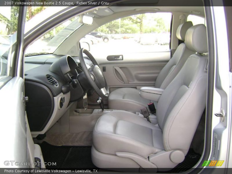 Reflex Silver / Grey 2007 Volkswagen New Beetle 2.5 Coupe