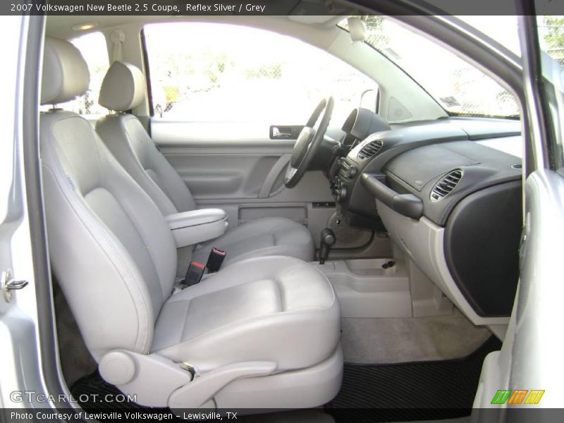 Reflex Silver / Grey 2007 Volkswagen New Beetle 2.5 Coupe