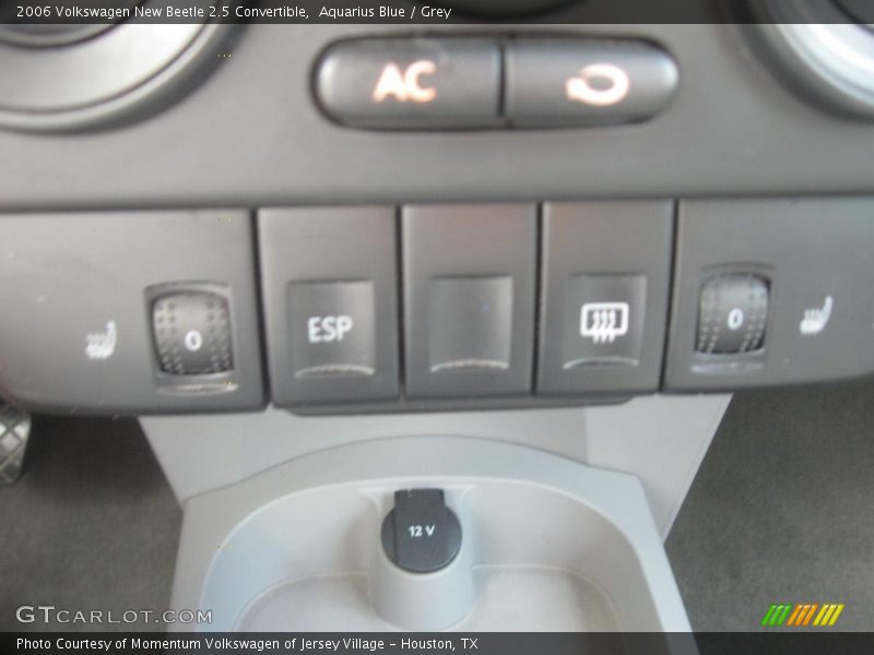 Aquarius Blue / Grey 2006 Volkswagen New Beetle 2.5 Convertible