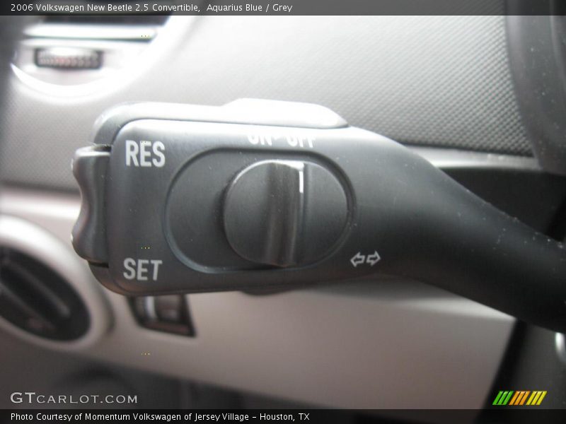 Aquarius Blue / Grey 2006 Volkswagen New Beetle 2.5 Convertible