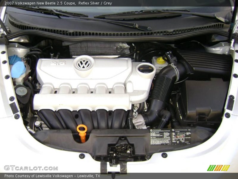 Reflex Silver / Grey 2007 Volkswagen New Beetle 2.5 Coupe