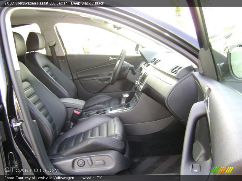 Deep Black / Black 2007 Volkswagen Passat 3.6 Sedan