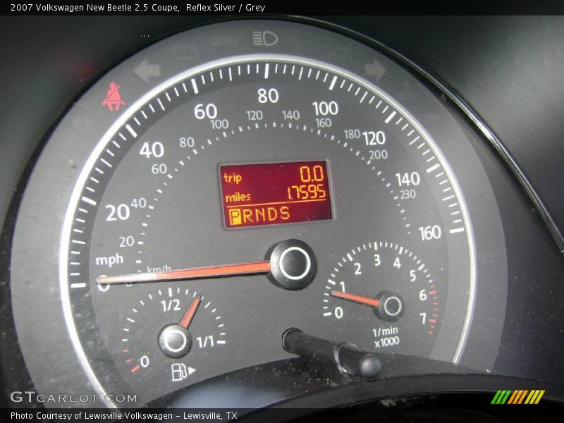 Reflex Silver / Grey 2007 Volkswagen New Beetle 2.5 Coupe