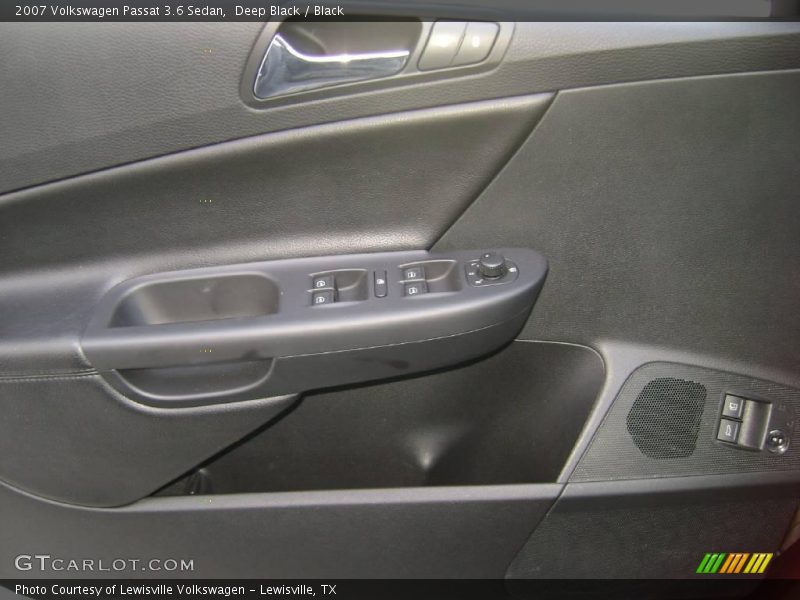 Deep Black / Black 2007 Volkswagen Passat 3.6 Sedan