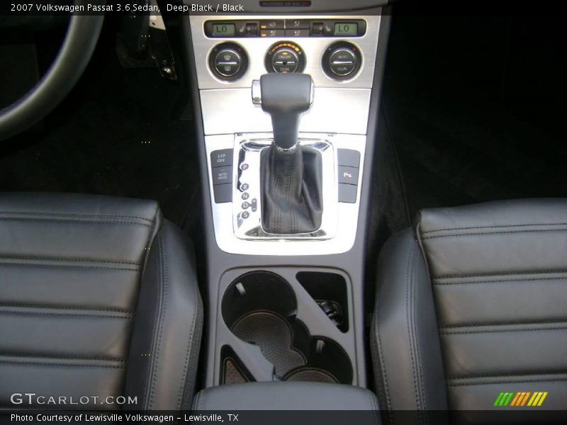 Deep Black / Black 2007 Volkswagen Passat 3.6 Sedan