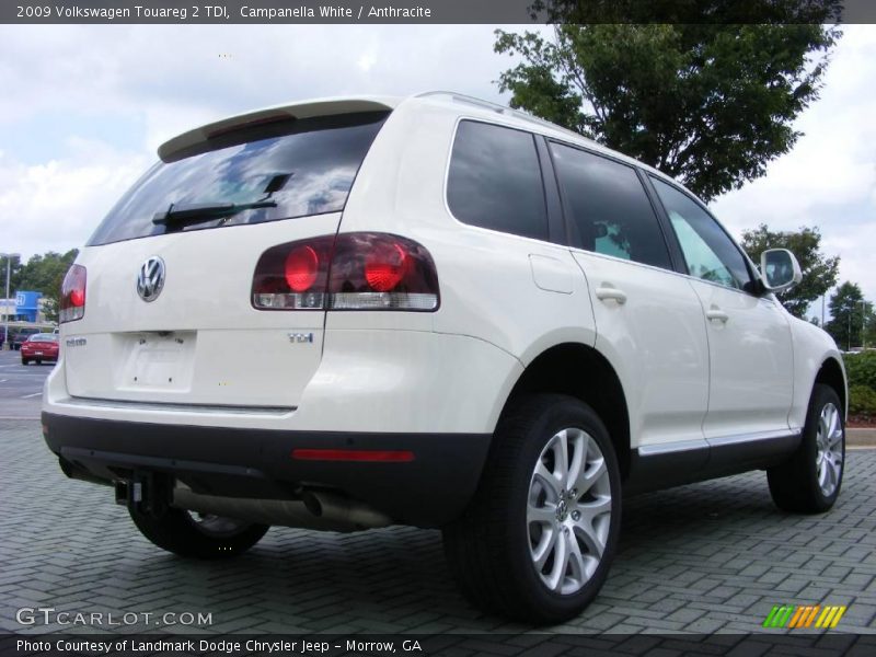 Campanella White / Anthracite 2009 Volkswagen Touareg 2 TDI