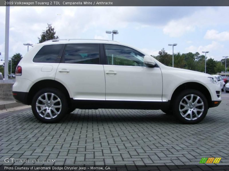 Campanella White / Anthracite 2009 Volkswagen Touareg 2 TDI
