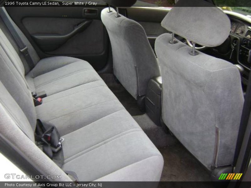 Super White / Gray 1996 Toyota Camry LE Sedan