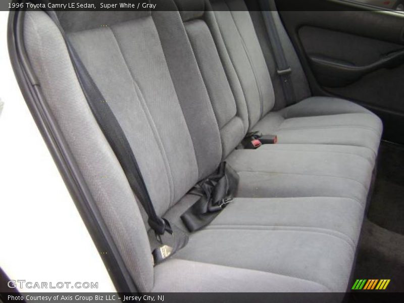 Super White / Gray 1996 Toyota Camry LE Sedan