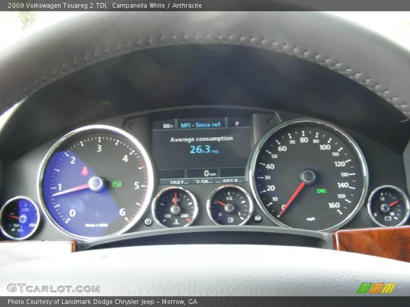 Campanella White / Anthracite 2009 Volkswagen Touareg 2 TDI