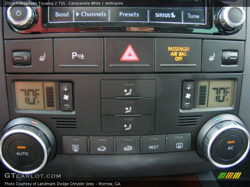 Campanella White / Anthracite 2009 Volkswagen Touareg 2 TDI