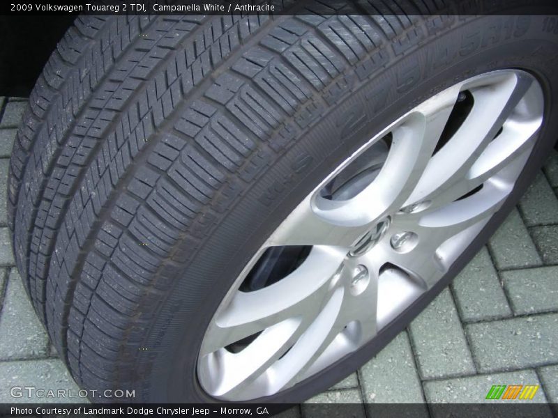 Campanella White / Anthracite 2009 Volkswagen Touareg 2 TDI