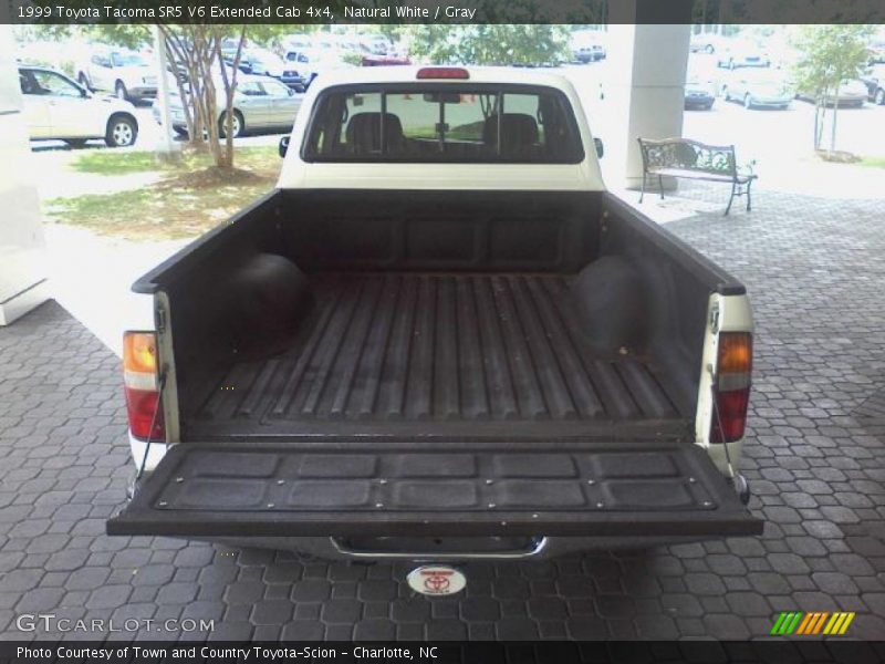Natural White / Gray 1999 Toyota Tacoma SR5 V6 Extended Cab 4x4