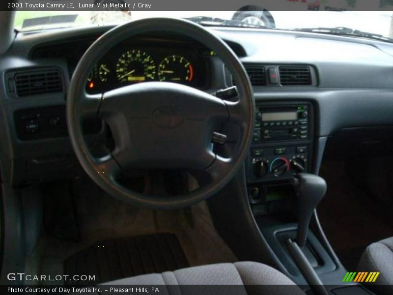 Lunar Mist Metallic / Gray 2001 Toyota Camry LE