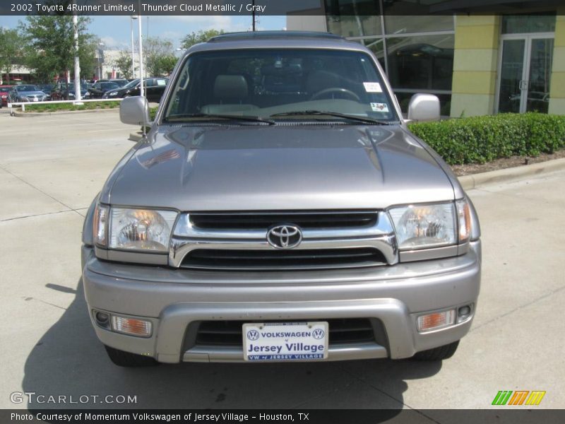 Thunder Cloud Metallic / Gray 2002 Toyota 4Runner Limited
