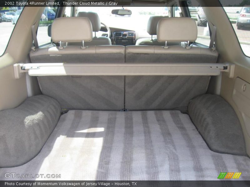 Thunder Cloud Metallic / Gray 2002 Toyota 4Runner Limited