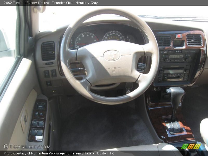 Thunder Cloud Metallic / Gray 2002 Toyota 4Runner Limited