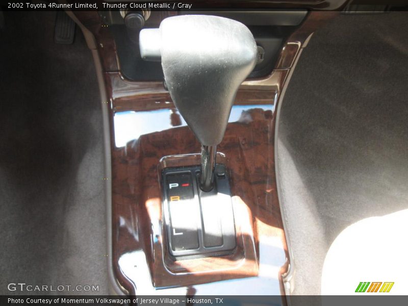 Thunder Cloud Metallic / Gray 2002 Toyota 4Runner Limited