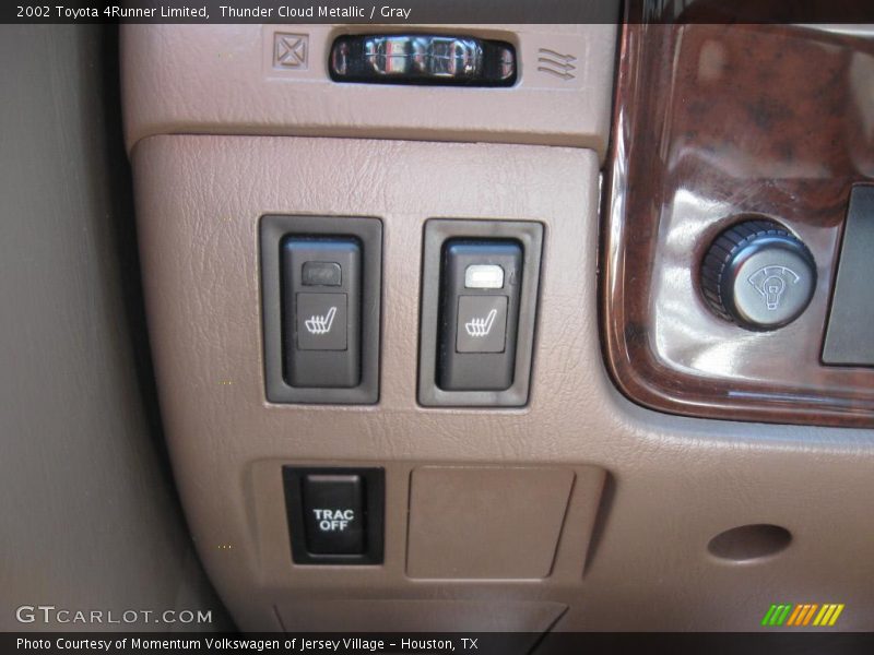 Thunder Cloud Metallic / Gray 2002 Toyota 4Runner Limited