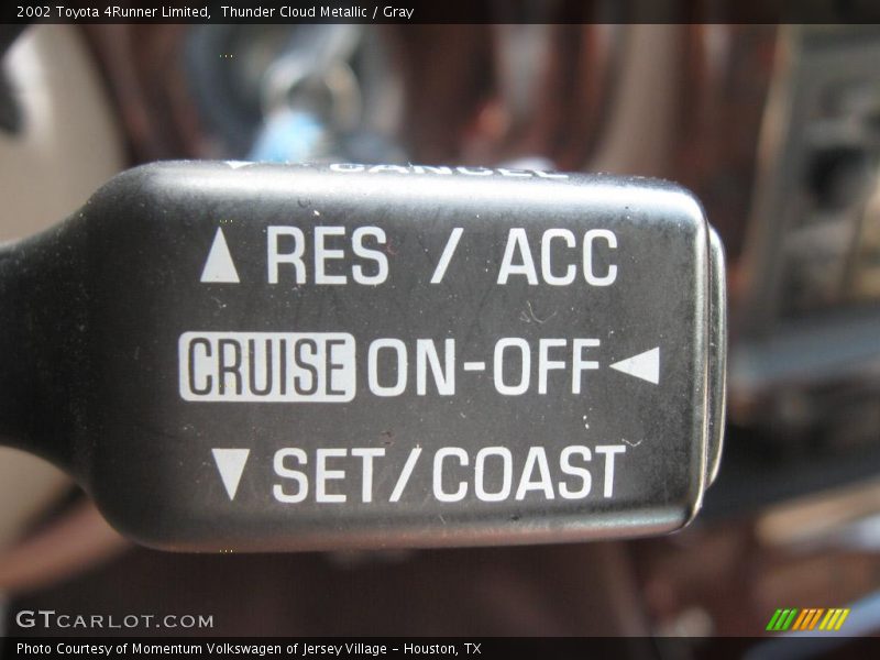 Thunder Cloud Metallic / Gray 2002 Toyota 4Runner Limited