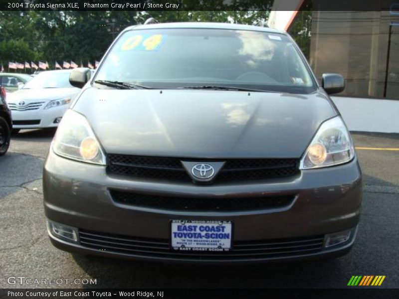 Phantom Gray Pearl / Stone Gray 2004 Toyota Sienna XLE